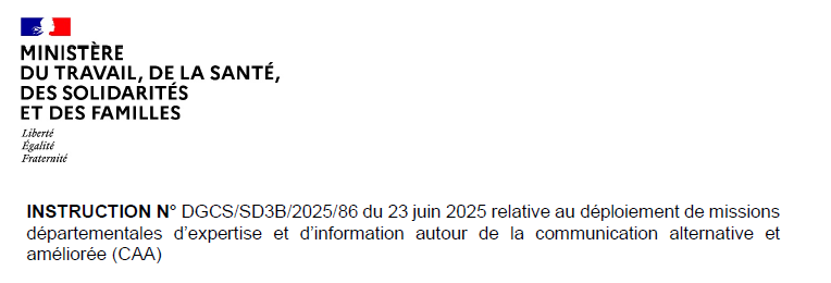 Logo du Ministère du travail, de la santé, des solidarités et des familles.